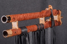 Redwood Burl Native American Flute, Minor, Mid F#-4, #U3Fa (5)
